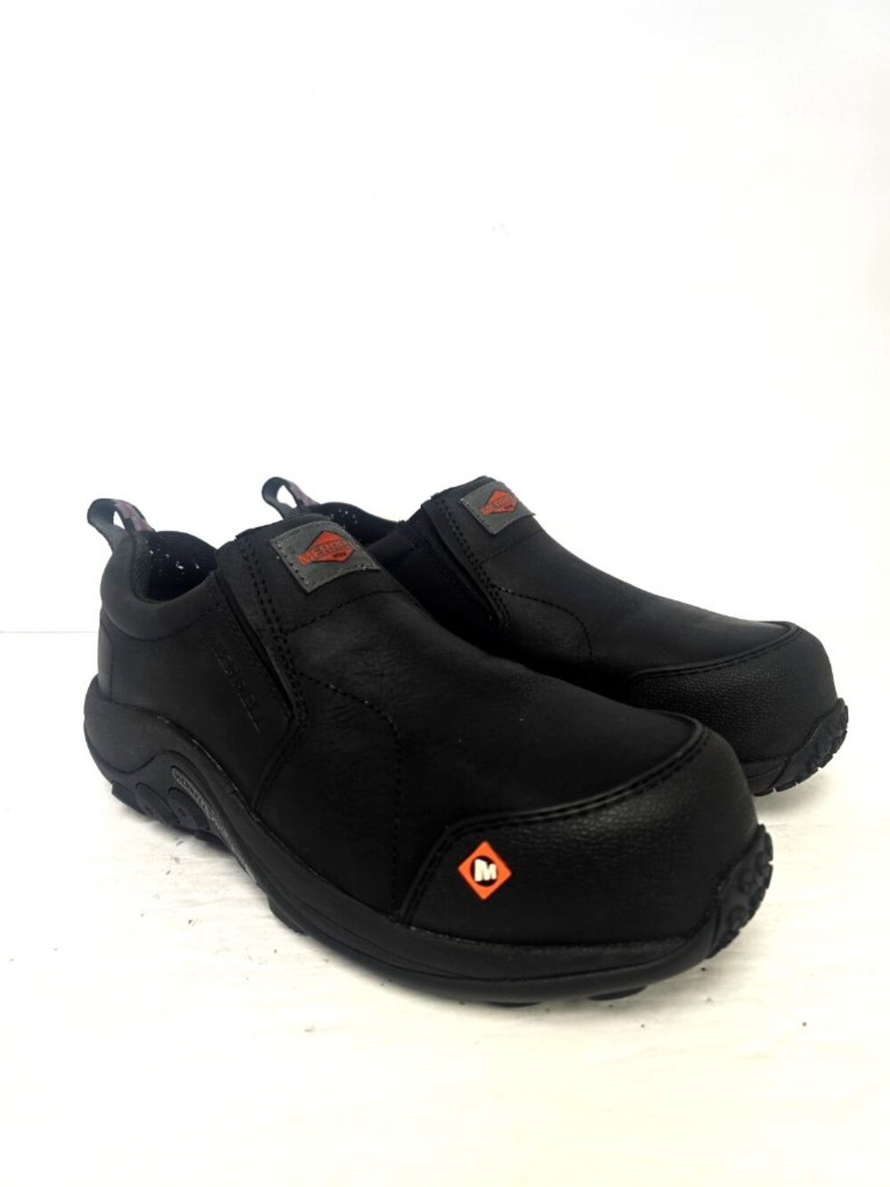 Merrell Women's J007800 Jungle Moc Composite Toe Hiker Work Shoe Black Size 11W